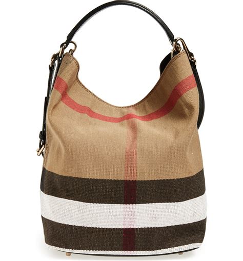 bridle burberry bag|burberry check printed bucket bag.